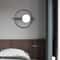 Black Round Wall Lamp Modern LED Wall Light Creative Bedroom Wall Lamp Bedside LED Sconce Living Ro 0