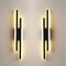 Acrylic Lampshade LED Bedroom Wall Lamp Copper Line Pipe Sconces For Living Room Corridor Light Fix 1