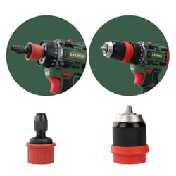 cordless brushless electric screwdriver kit with fast-charging battery, led work light & ergonomic grip