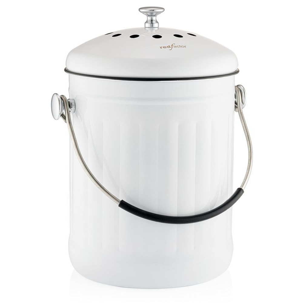 Compost Bin With Lid Includes Spare Charcoal Filter Utopia KitchenvCountertop Compost Pail 7