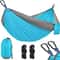 Portable Camping Hammock with Tree Straps and Carry Bag for Travel Beach Hiking
