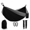 Portable Camping Hammock with Tree Straps and Carry Bag for Travel Beach Hiking