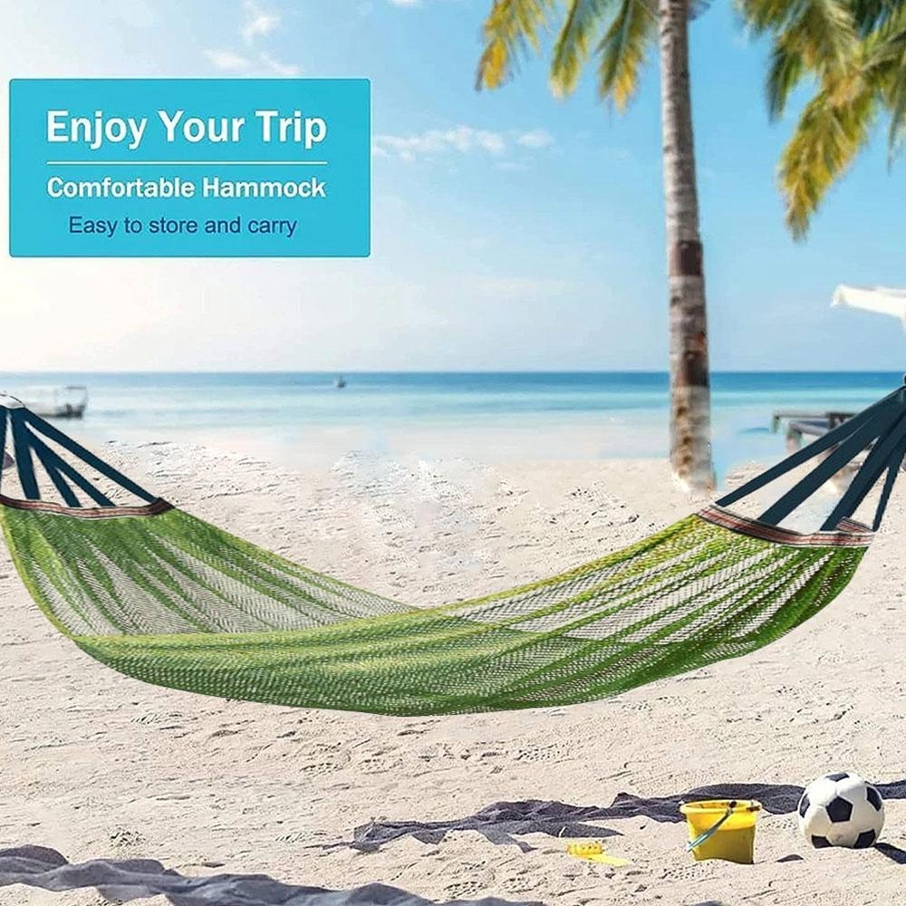 TrailNest Lightweight Camping Hammock With Straps Single Or Double Nylon 1