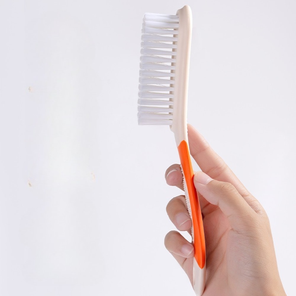 Soft Bristle Shoe Cleaning Brush With Long Handle For Shoes Laundry And Home Use 4