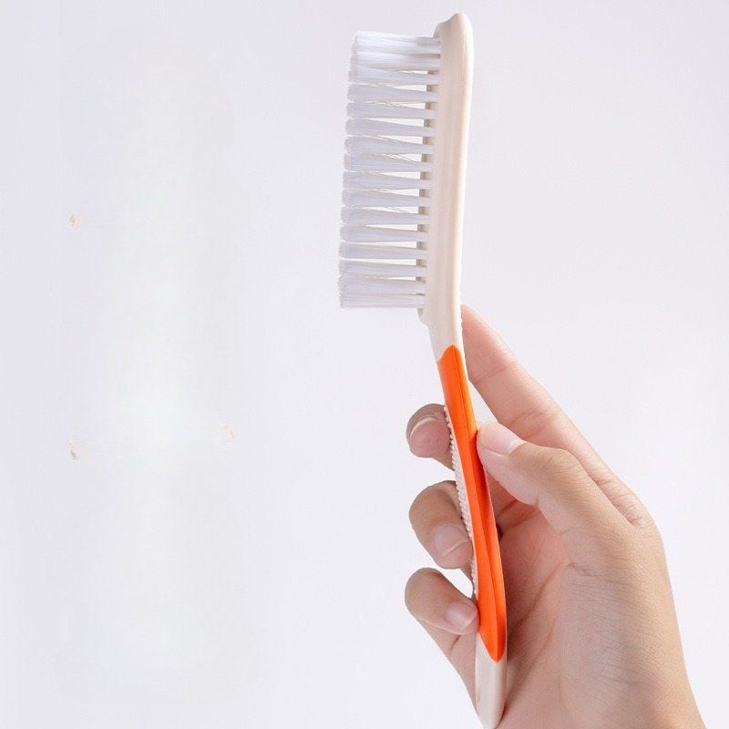 Soft Bristle Shoe Cleaning Brush With Long Handle For Shoes Laundry And Home Use 4