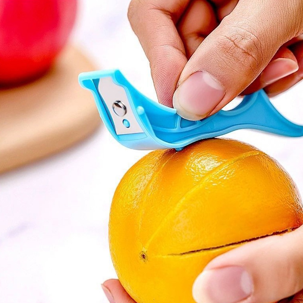 Stainless Steel Fruit Peeler Ring For Orange Kiwi And Potatoes 2
