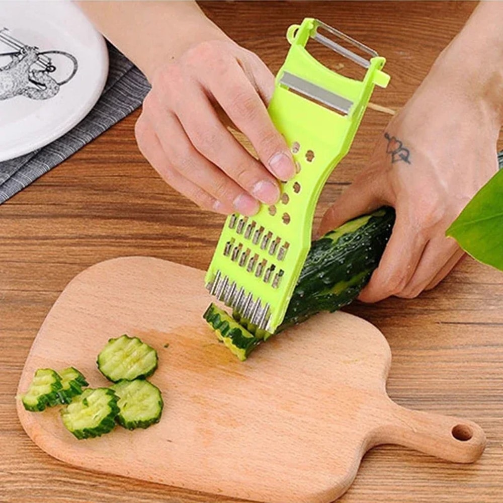 Multifunction Vegetable Cutter and Mandoline Slicer with Potato Peeler