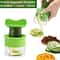 Handheld Vegetable Spiralizer Manual Slicer for Cucumber Radish and Carrot