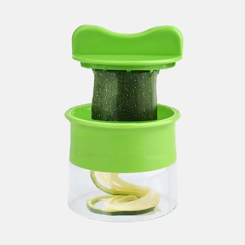 Handheld Vegetable Spiralizer Manual Slicer for Cucumber Radish and Carrot