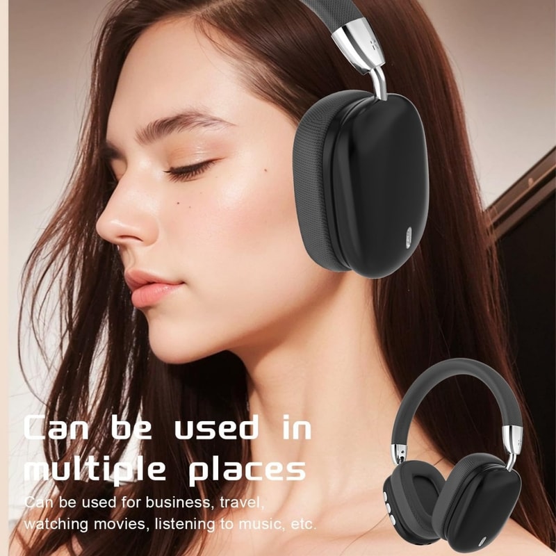 Foldable Bluetooth Headphones With Hi Res Audio Deep Bass And Long Battery Life 1