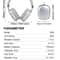 Foldable Bluetooth Over Ear Headphones With ANC And HD Mic 1