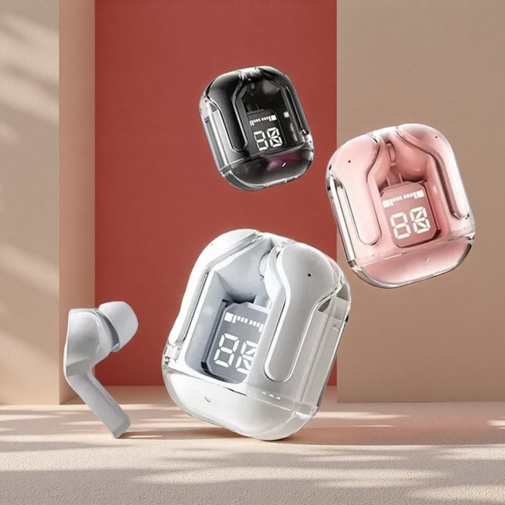 Mini Bluetooth Earbuds With LED Display Charging Case 1