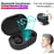 Single Ear Bluetooth Headset with Microphone Noise Cancelling Wireless Earpiece for Driving and Work