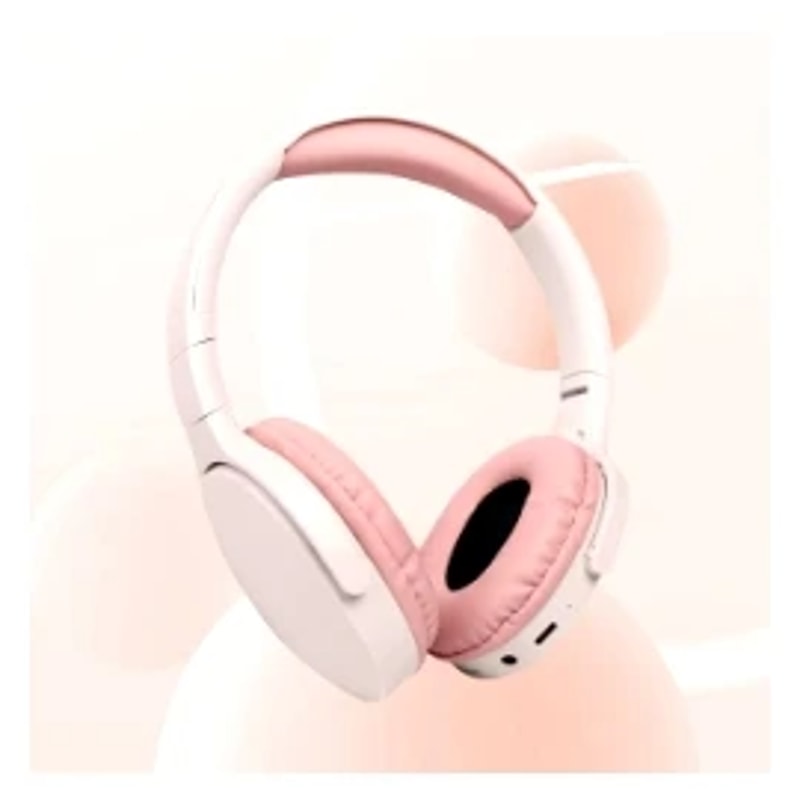 Deep Bass Bluetooth Over Ear Headphones with Mic and Long Battery Life