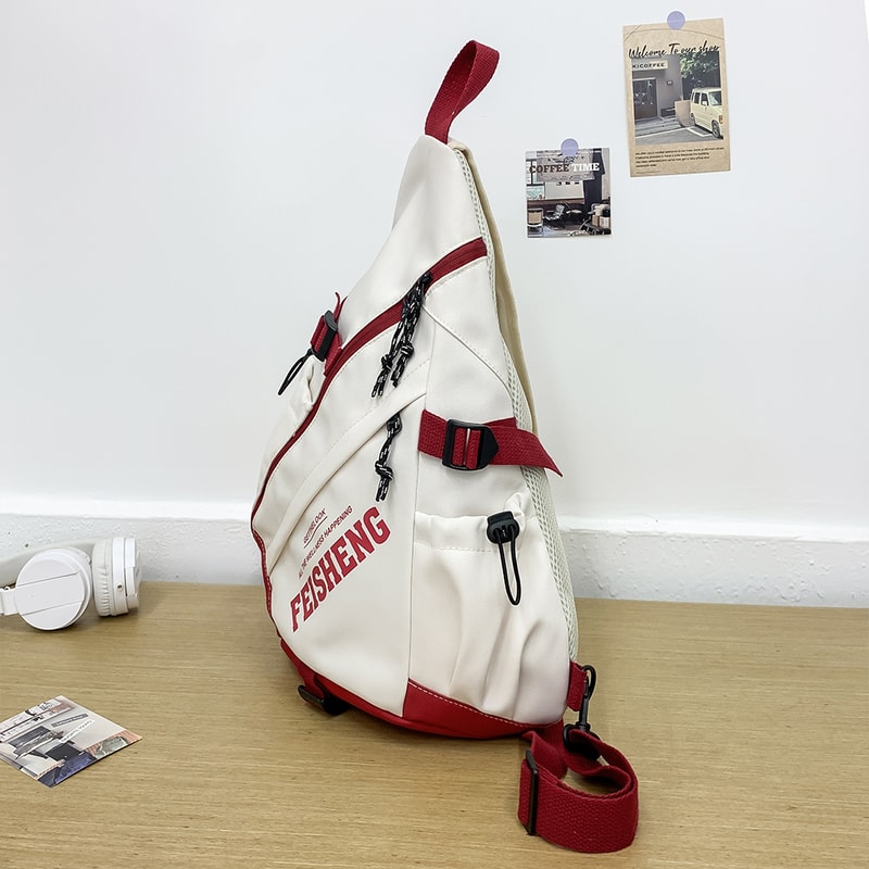 Lightweight Nylon Crossbody Bag for Women Large Capacity Commuter Shoulder Bag