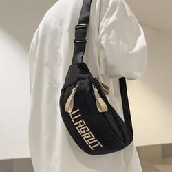 urbanease nylon sling bag travel chest crossbody