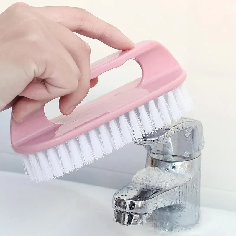 Multi Use Stiff Bristle Shoe Cleaning Brush For Sneakers Laundry And Home 1