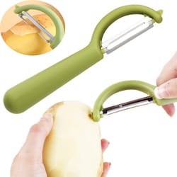 stainless steel vegetable peeler for potatoes, fruits and everyday kitchen prep