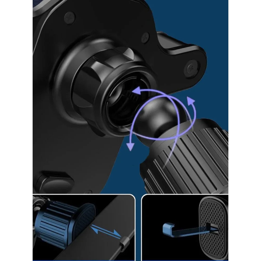 Ultimate Gravity Car Phone Holder Secure Hook Air Vent Mount For HandsFree Driving 2