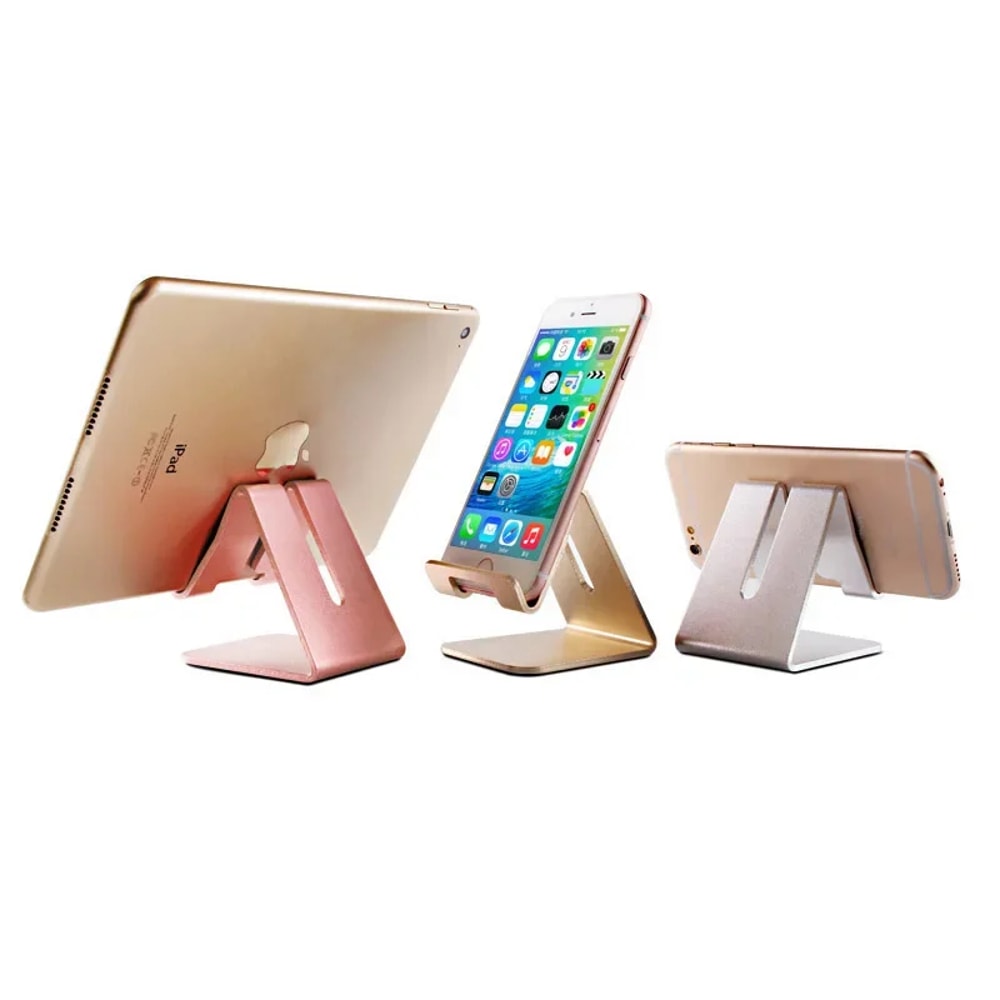 Universal Foldable Desktop Stand Adjustable Phone And Tablet Holder For Desk 4