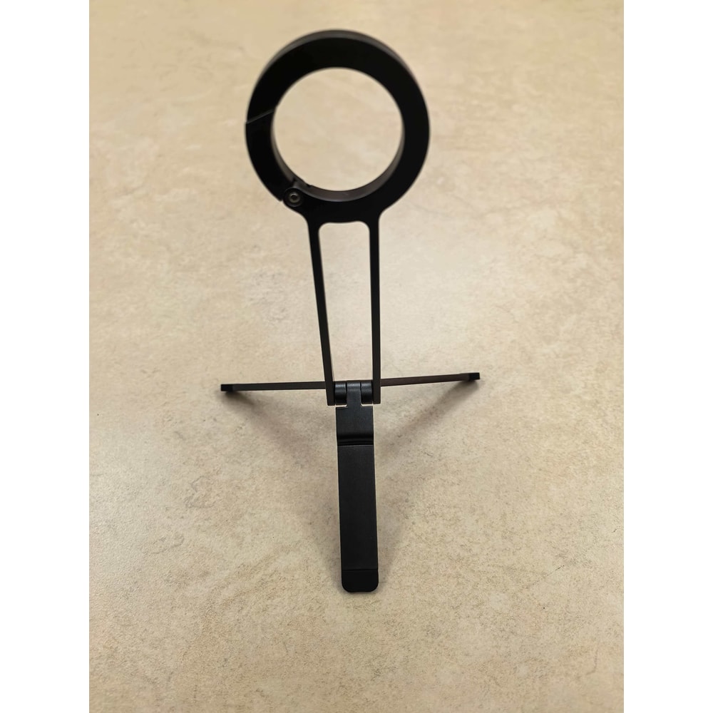 MagSafe Carabiner Phone Stand: Foldable Magnetic Hiking Mount