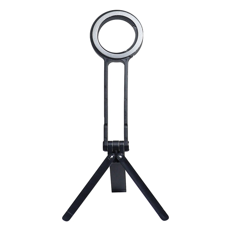 MagSafe Carabiner Phone Stand: Foldable Magnetic Hiking Mount