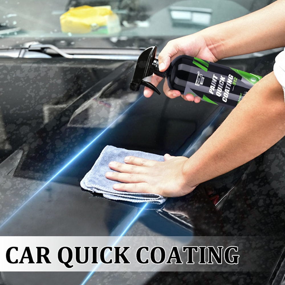 Ceramic Quick Coating Spray Ultra Hydrophobic Car Paint Protection Mirror Shine 0