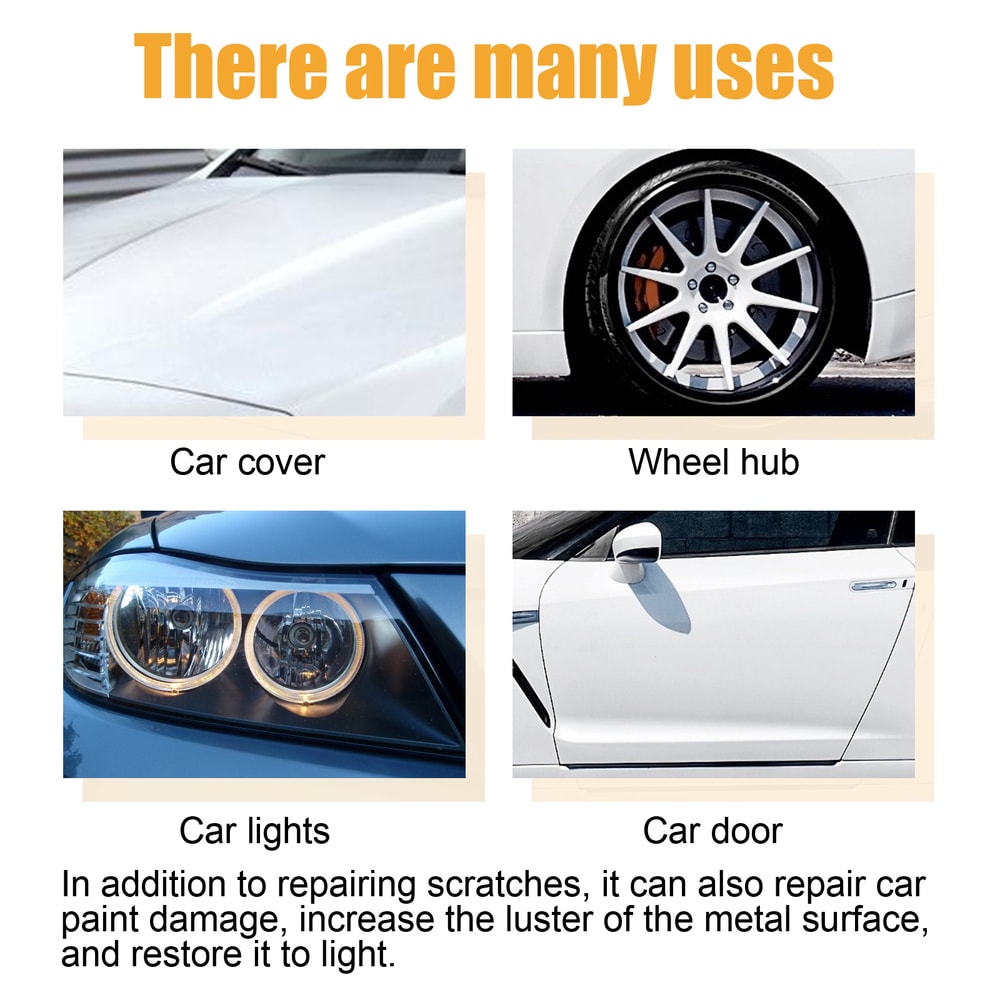 Ultimate Car Scratch Remover Paint Correction Wax For Flawless Gloss 2