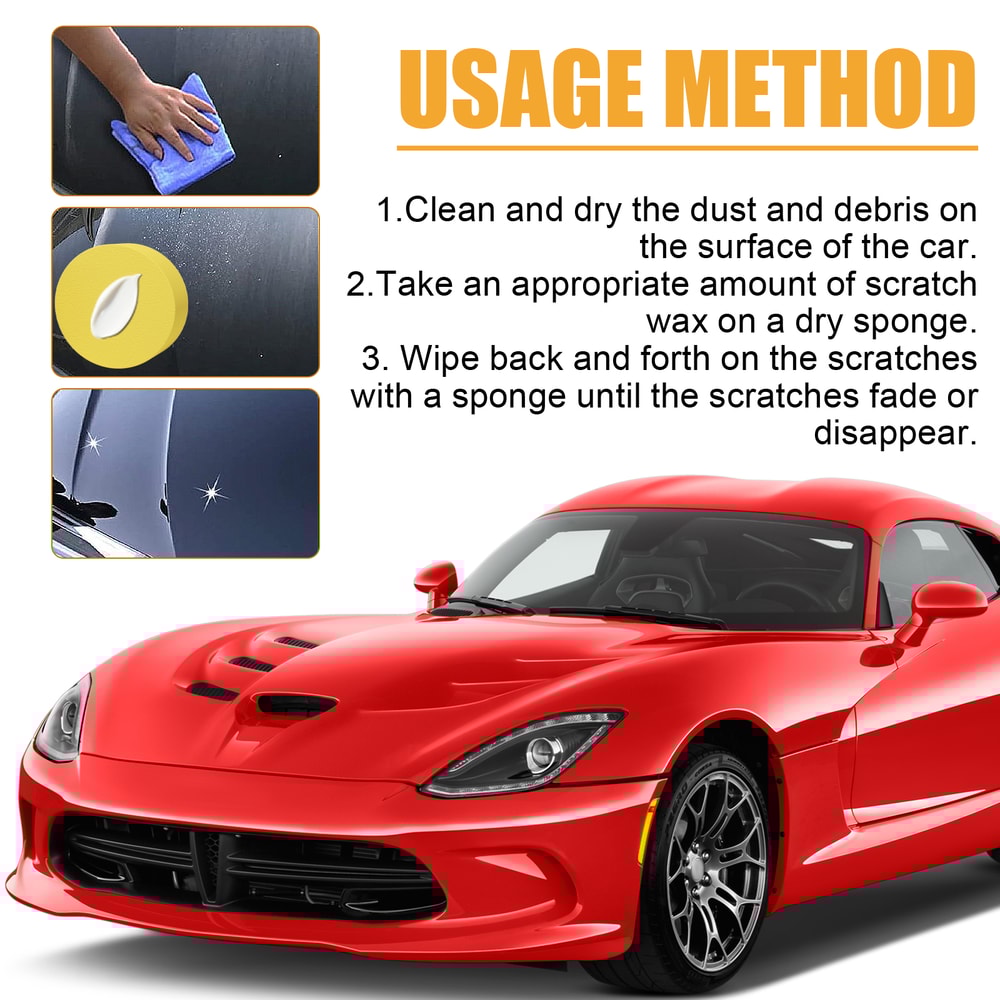 Ultimate Car Scratch Remover Paint Correction Wax For Flawless Gloss 3