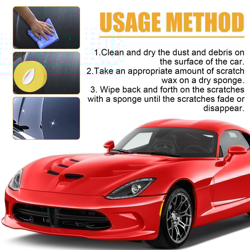 Ultimate Car Scratch Remover Paint Correction Wax For Flawless Gloss 3