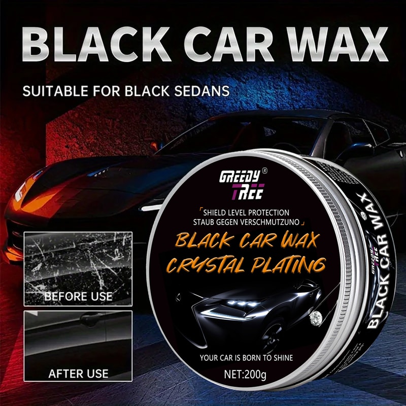 Elite Black Car Wax & Ceramic Paint Protection Coating