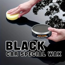 black car wax paint restorer ultimate mirror shine and uv protection shield