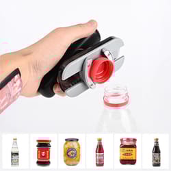 adjustable stainless steel jar opener for weak hands