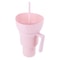 Stadium Tumbler with Snack Bowl and Straw Spill Proof Snack and Drink Cup