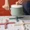 Foldable Silicone Trivet Heat Resistant Pot Holder and Non Slip Kitchen Mat for Hot Dishes