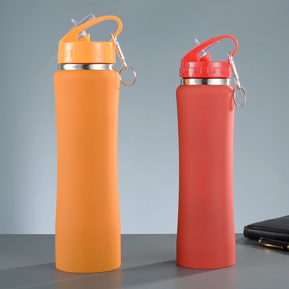 Insulated Stainless Steel Water Bottle With Straw Leakproof Sports Flask 1