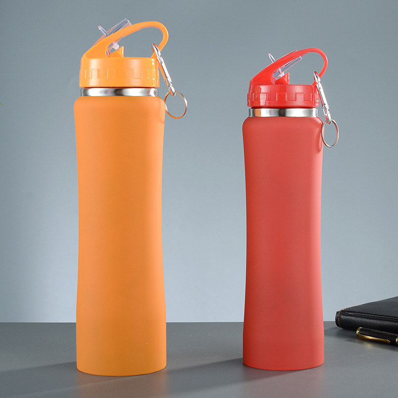 Insulated Stainless Steel Water Bottle With Straw Leakproof Sports Flask 1