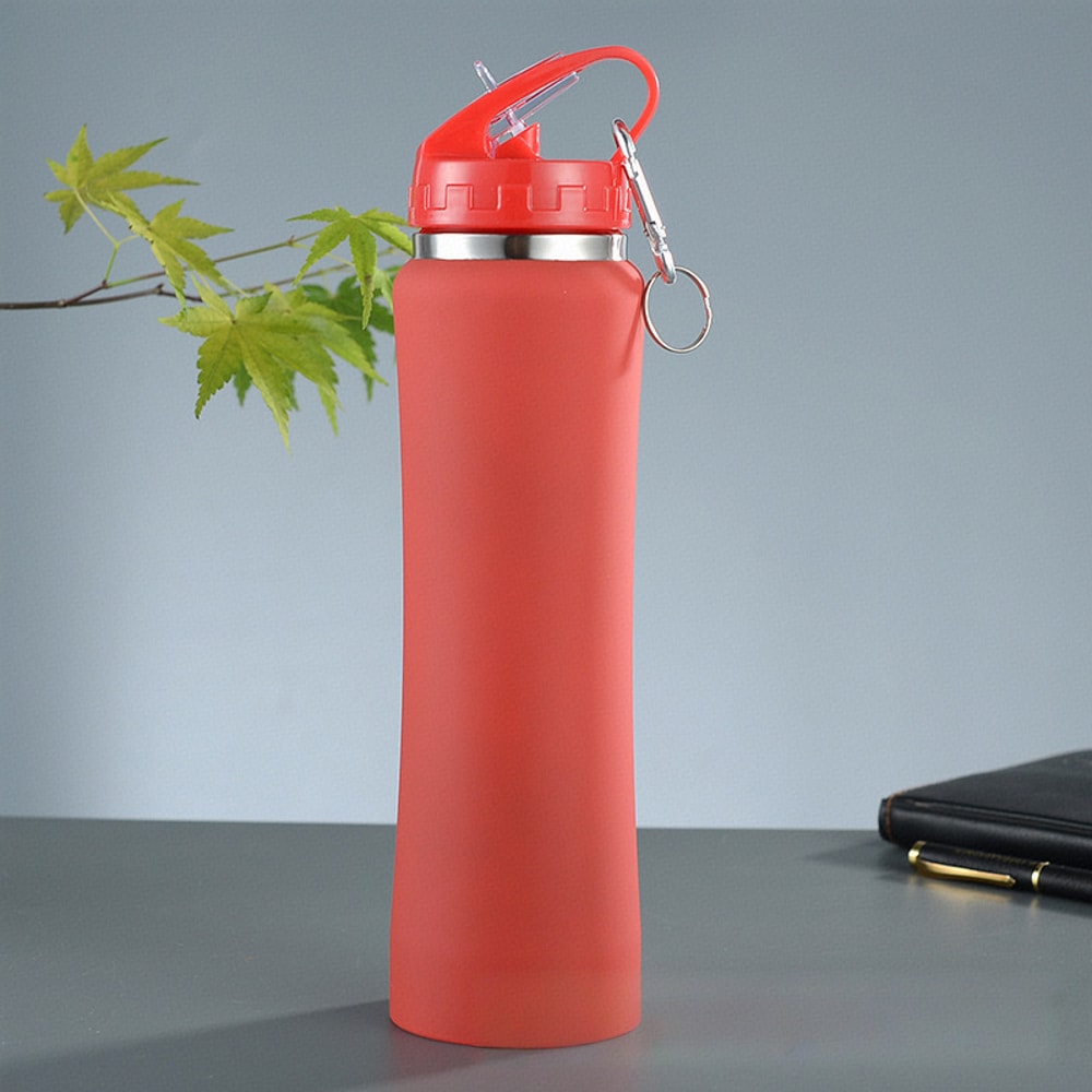 Insulated Stainless Steel Water Bottle With Straw Leakproof Sports Flask 5