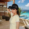 Solar Power Cooling Fan Baseball Cap Breathable Mesh Summer Sun Hat
