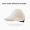 Solar Power Cooling Fan Baseball Cap Breathable Mesh Summer Sun Hat