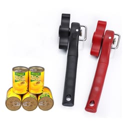 manual safety can opener professional smooth edge stainless steel tool for easy twist side cutting