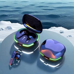 hifi stereo wireless earbuds noise cancelling bluetooth headphones