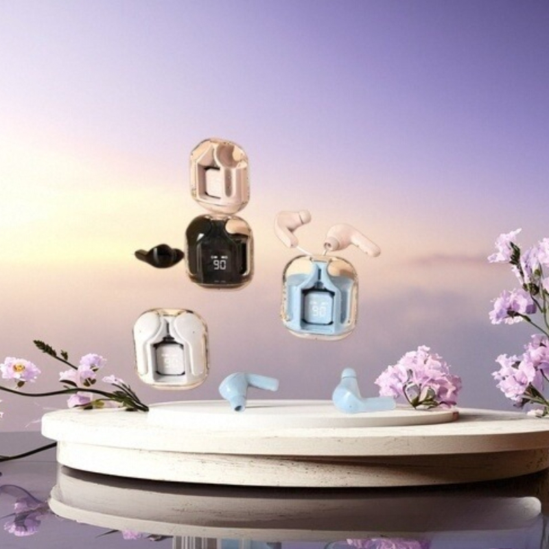 Wireless Earbuds with LED Digital Display and HiFi Stereo Sound