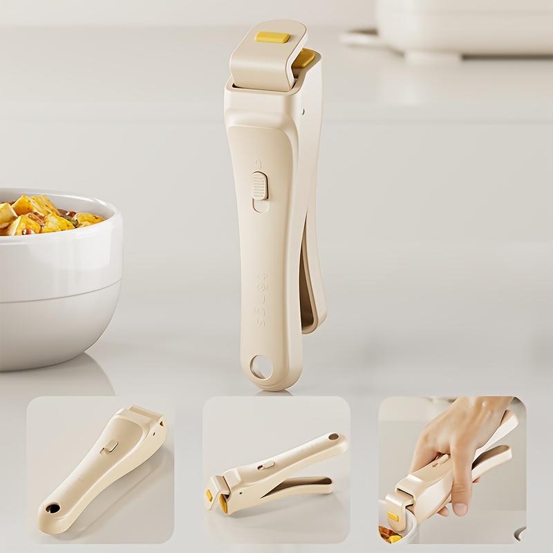 Anti Scald Hot Plate Gripper Non Slip Bowl Clip With One Hand Release For Kitchen Safety 5