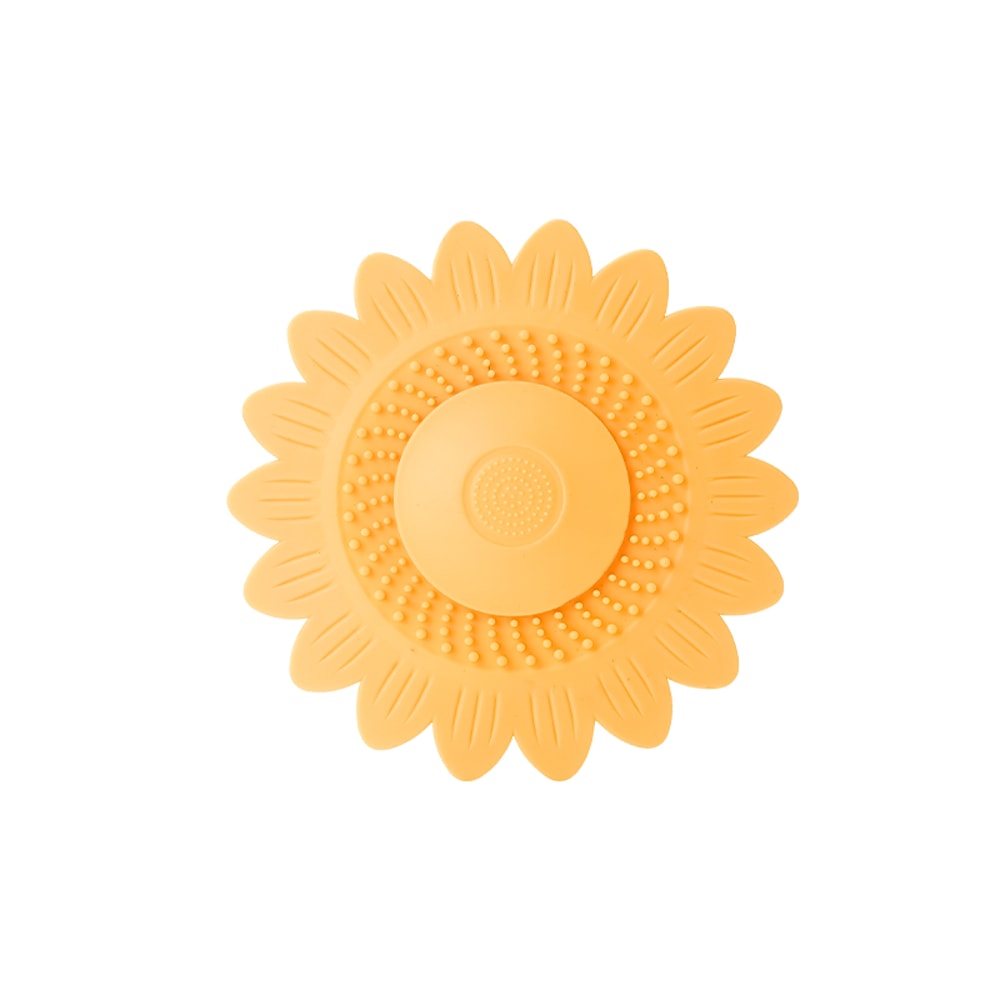 Flower Sink Drain Filter Hair Catcher Anti Odor Cover For Kitchen And Bathroom 6