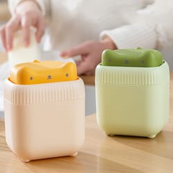 pressflow dish soap dispenser with sponge holder for kitchen sink