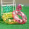 Fruit Pool Float with Handles Adult Inflatable Swim Ring for Summer Pool Parties