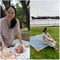 Waterproof Picnic Blanket Foldable Portable Beach Mat For Travel Camping And Park Days 1