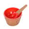 Cone Style Kids Ice Cream Bowl Set with Spoon Reusable Sundae Dessert Cups