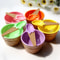Cone Style Kids Ice Cream Bowl Set with Spoon Reusable Sundae Dessert Cups